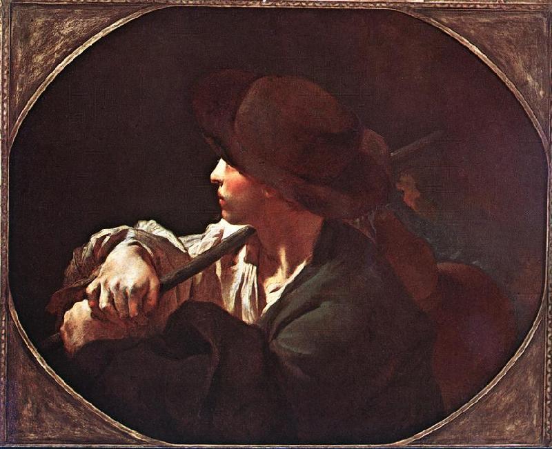 PIAZZETTA, Giovanni Battista Shepherd Boy ag China oil painting art
